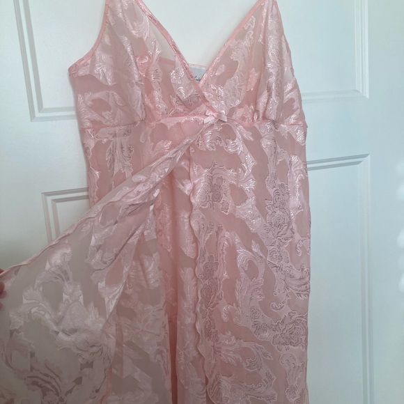 Gloria Vanderbilt Vintage Pink Lace Tank - Picture 6 of 10